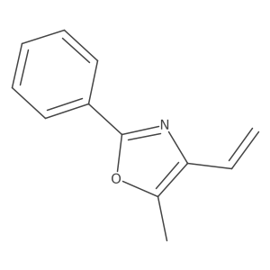 5-Methyl-2-phenyl-4-vinyloxazole Structure