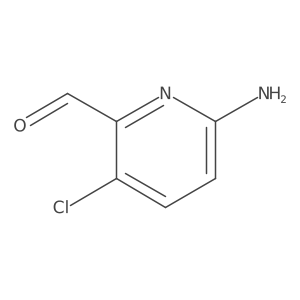 6-Amino-3-chloropicolinaldehyde Structure