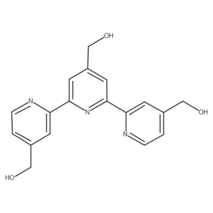 [2,2':6',2''-Terpyridine]-4,4',4''-triyltrimethanol Structure