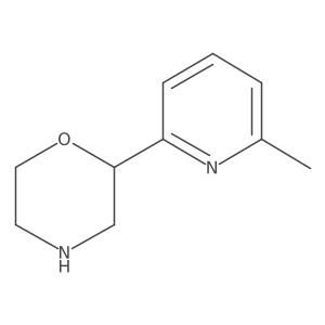 2-(6-Methylpyridin-2-yl)morpholine Structure