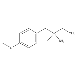 3-(4-Methoxyphenyl)-2-methylpropane-1,2-diamine Structure