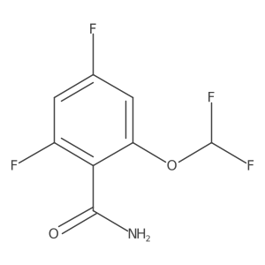 2-(Difluoromethoxy)-4,6-difluorobenzamide Structure