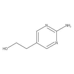 2-(2-Aminopyrimidin-5-yl)ethan-1-ol Structure