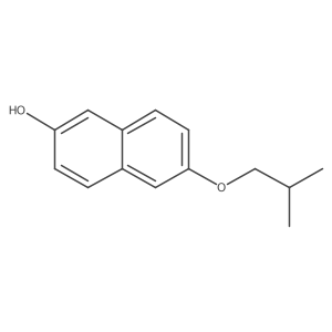 6-(2-Methylpropoxy)naphthalen-2-OL结构式