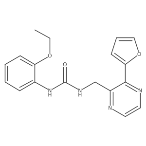 1-(2-Ethoxyphenyl)-3-{[3-(furan-2-yl)pyrazin-2-yl]methyl}urea结构式