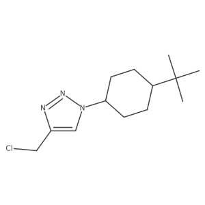 1-(4-(tert-butyl)cyclohexyl)-4-(chloromethyl)-1H-1,2,3-triazole Structure