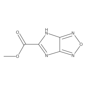 Methyl 1H-Imidazo[4,5-c][1,2,5]oxadiazole-5-carboxylate Structure