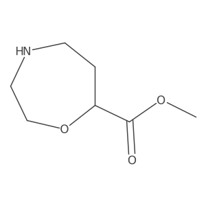 Methyl (R)-1,4-oxazepane-7-carboxylate Structure