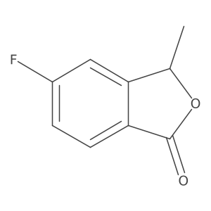 5-fluoro-3-methylisobenzofuran-1(3H)-one结构式