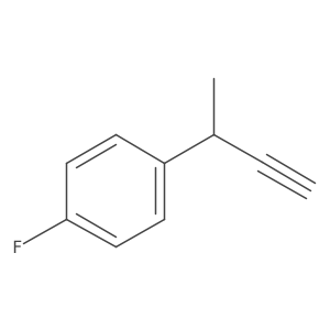 1-(But-3-yn-2-yl)-4-fluorobenzene Structure