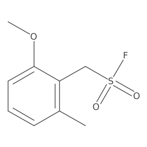 (2-Methoxy-6-methylphenyl)methanesulfonyl fluoride结构式