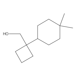 [1-(4,4-Dimethylcyclohexyl)cyclobutyl]methanol Structure