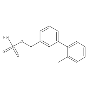 [3-(2-Methylphenyl)phenyl]methyl sulfamate Structure