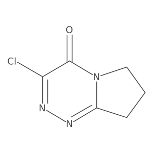 3-chloro-4H,6H,7H,8H-pyrrolo[2,1-c][1,2,4]triazin-4-one Structure