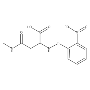 N-Methyl-N2-[(2-nitrophenyl)thio]asparagine结构式