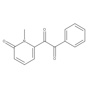 1-(1,6-Dihydro-1-methyl-6-oxo-2-pyridinyl)-2-phenyl-1,2-ethanedione结构式