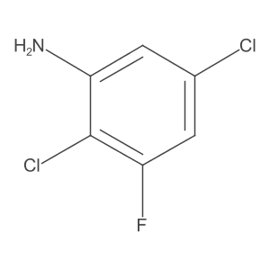 2,5-Dichloro-3-fluoroaniline Structure