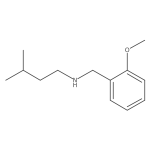 N-isopentyl-N-(2-methoxybenzyl)amine结构式