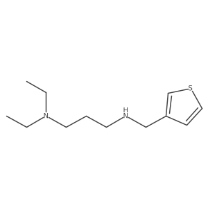 [3-(Diethylamino)propyl](thiophen-3-ylmethyl)amine Structure