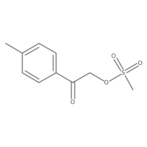 1-(4-Methylphenyl)-2-[(methylsulfonyl)oxy]ethanone Structure