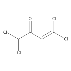 Dichloromethyl 2,2-di-chlorovinyl ketone Structure