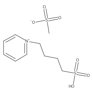 1-(4-Sulfobutyl)pyridin-1-ium methanesulfonate结构式