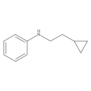 N-(2-cyclopropylethyl)benzenamine结构式