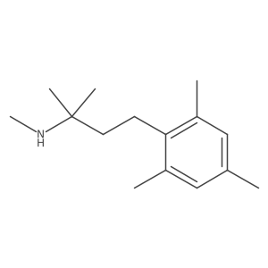 Methyl[2-methyl-4-(2,4,6-trimethylphenyl)butan-2-yl]amine结构式