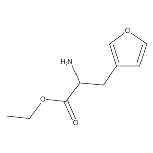 Ethyl 2-amino-3-(furan-3-yl)propanoate Structure