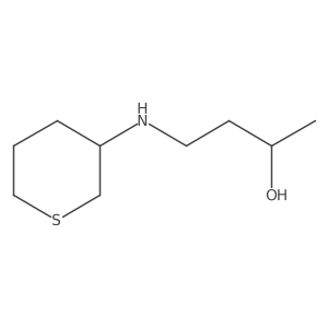 4-[(Thian-3-yl)amino]butan-2-ol结构式