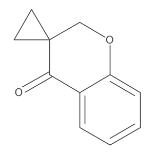 spiro[2H-chromene-3,1'-cyclopropane]-4-one Structure