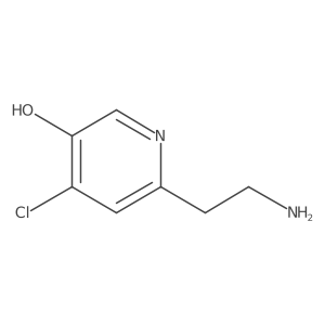 6-(2-Aminoethyl)-4-chloropyridin-3-OL Structure