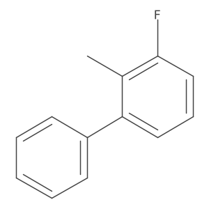 3-Fluoro-2-methylbiphenyl Structure