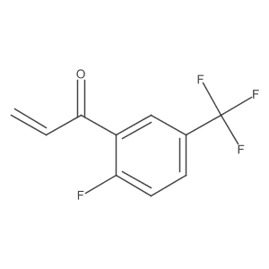 1-[2-Fluoro-5-(trifluoromethyl)phenyl]prop-2-en-1-one Structure