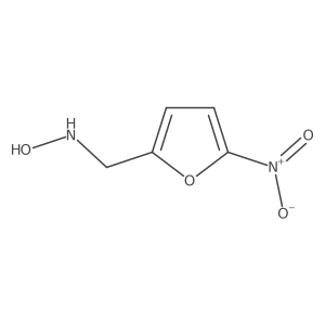 N-[(5-nitrofuran-2-yl)methyl]hydroxylamine Structure