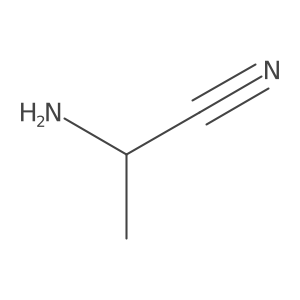 (2R)-2-aminopropanenitrile结构式