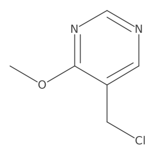 5-(Chloromethyl)-4-methoxypyrimidine Structure