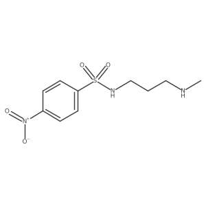 N-[3-(Methylamino)propyl]-4-nitrobenzene-1-sulfonamide Structure