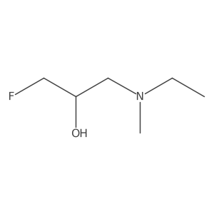 1-[Ethyl(methyl)amino]-3-fluoropropan-2-ol Structure