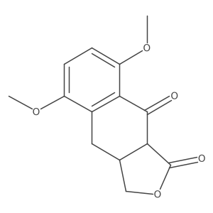 5,8-Dimethoxy-3a,4-dihydronaphtho[2,3-c]furan-1,9(3H,9aH)-dione结构式