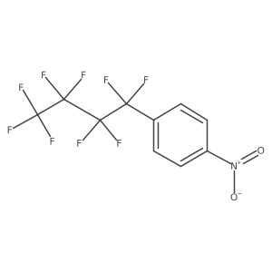 1-(Nonafluorobutyl)-4-nitrobenzene Structure