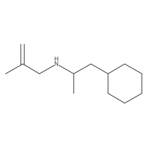 (1-Cyclohexylpropan-2-yl)(2-methylprop-2-en-1-yl)amine Structure