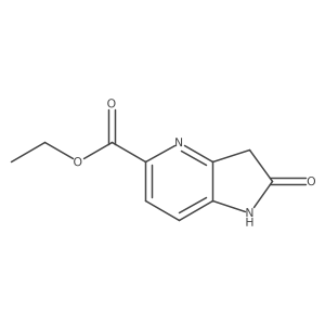Ethyl 2-oxo-2,3-dihydro-1H-pyrrolo[3,2-b]pyridine-5-carboxylate Structure