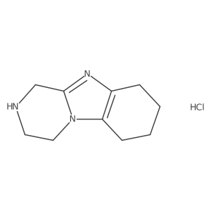 1,2,3,4,6,7,8,9-Octahydrobenzo[4,5]imidazo[1,2-a]pyrazine hydrochloride Structure