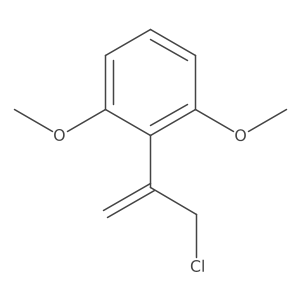 2-(3-Chloroprop-1-en-2-yl)-1,3-dimethoxybenzene结构式