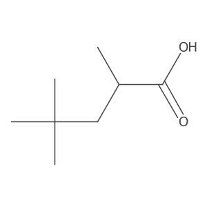 (2S)-2,4,4-Trimethylpentanoic acid结构式