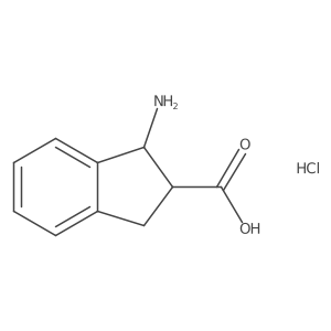 Amino-indan-2-carboxylic acid hydrochloride Structure