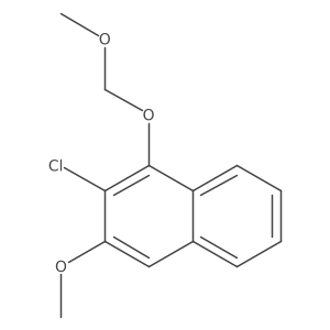 2-Chloro-3-methoxy-1-(methoxymethoxy)naphthalene结构式