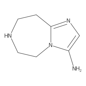 5H,6H,7H,8H,9H-imidazo[1,2-d][1,4]diazepin-3-amine Structure