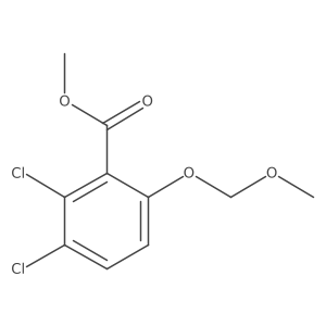 Methyl 2,3-dichloro-6-(methoxymethoxy)benzoate结构式